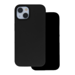 Solid Silicon dėklas iPhone 16 Pro 6,3 – spalva: juoda