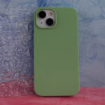 Solid Silicon case for iPhone 16 Pro 6,3 light green - Image 10