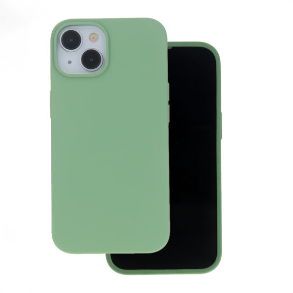 Solid Silicon case for iPhone 16 Pro Max 6,9 light green