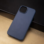 Mag Leather dėklas iPhone 16 Pro 6,3 – spalva: tamsiai mėlyna - Image 10