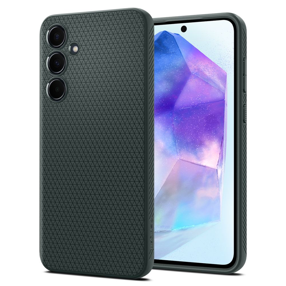 384755_oryg Spigen Liquid Air Case for Samsung Galaxy A55 5G abyss green - Image 1