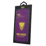 Tempered Glass OG Premium for Samsung Galaxy S24 black frame fingerprint-compatible