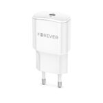 Forever TC-01 PD QC charger 1xUSB-C 20W white