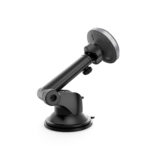 XO car holder CX017 magnet with inductive charging black 15W with suction cup - Image 5