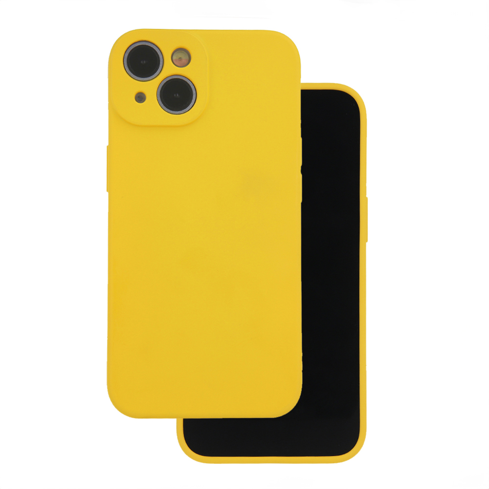 392693_oryg-2 Silicon case for Xiaomi Redmi 13C 4G / Poco C65 yellow - Image 1