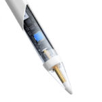 OS-Baseus Smooth Writing 2 Series Stylus Lite with LED Indicators, Moon White (Active version with type-C laidas and active pen tip) - Image 3
