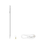 OS-Baseus Smooth Writing 2 Series Stylus Lite with LED Indicators, Moon White (Active version with type-C laidas and active pen tip) - Image 9