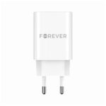 Forever TC-07-30AC PD QC charger 1x USB-C 1x USB 30W white + USB-C - USB-C cable 60W - Image 6