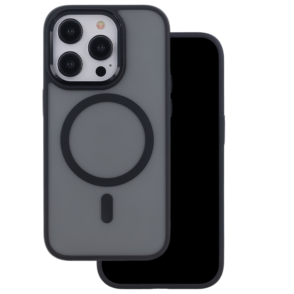398312_oryg-4 Frozen Mag case for iPhone 16 Pro Max 6,9 black - Image 1
