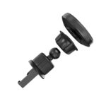 XO car holder magnetic CX025 with wireless inductive charger 15W black air vent - Image 5