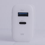 Forever TC-07-30AC PD QC charger 1x USB-C 1x USB 30W white + USB-C - USB-C cable 60W - Image 14