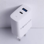 Forever TC-07-30AC PD QC charger 1x USB-C 1x USB 30W white + USB-C - USB-C cable 60W - Image 16