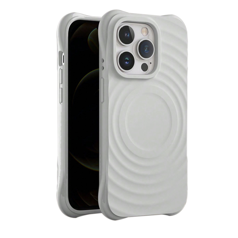 401139_oryg Circle Mag dėklas iPhone 15 Pro 6,1 – spalva: pilka - Image 1