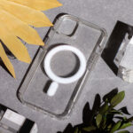 Anti Shock 1,5 mm Mag dėklas iPhone 16 Pro 6,3 transparent big hole - Image 12