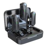 Devia microphone for smartfon Kintone Lightning wireless 2in1 black - Image 3