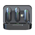 Devia microphone for smartfon Kintone Lightning wireless 2in1 black - Image 6