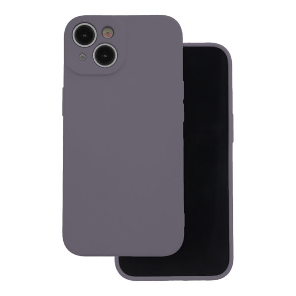 Silicon case for iPhone 16 Plus 6,7 dark grey
