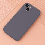 Silicon dėklas iPhone 16 6,1 dark – spalva: pilka - Image 9