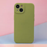 Silicon dėklas iPhone 16 Plus 6,7 olive - Image 8