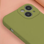 Silicon dėklas iPhone 16 Plus 6,7 olive - Image 9