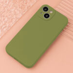 Silicon dėklas iPhone 16 Plus 6,7 olive - Image 10