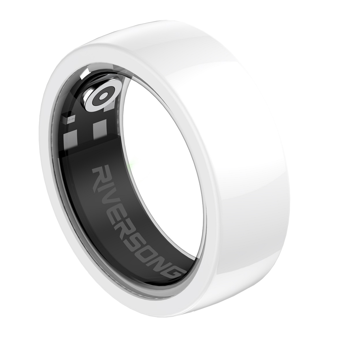 407875_oryg Riversong smartring Trinity white SR01 size 8 diameter inside 18mm - Image 1