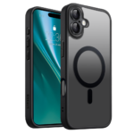 Etteri Matt Mag dėklas iPhone 16 6,1 – spalva: juoda