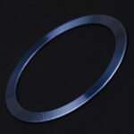 Metal Ring (2 in set) navy blue - Image 3
