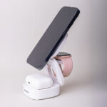 Maxlife MXWC-06 magnetic wireless charger 15W white 3in1 - Image 6