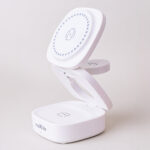 Maxlife MXWC-06 magnetic wireless charger 15W white 3in1 - Image 9