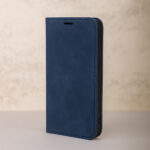 Smart Suede dėklas Xiaomi Redmi 13C 4G / 13C 5G / Poco C65 – spalva: tamsiai mėlyna - Image 8