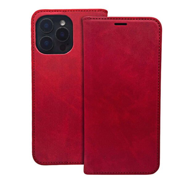 Smart Suede case for Samsung Galaxy A56 5G red