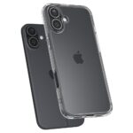 Spigen Ultra Hybrid dėklas iPhone 16 Plus 6,7 crystal – spalva: skaidri - Image 6