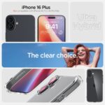 Spigen Ultra Hybrid dėklas iPhone 16 Plus 6,7 crystal – spalva: skaidri - Image 9