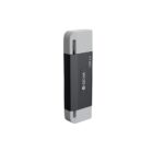 Devia card reader 2in1 EL240 USB/USB-C 3.0 – spalva: juoda - Image 6