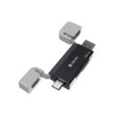 Devia card reader 2in1 EL240 USB/USB-C 3.0 – spalva: juoda - Image 8