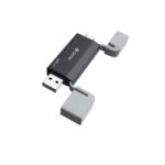 Devia card reader 2in1 EL240 USB/USB-C 3.0 – spalva: juoda - Image 9
