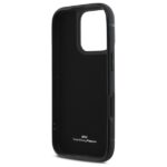 BMW dėklas iPhone 16 Pro Max Hardcase Sign Leather Cardslot – spalva: juoda - Image 8