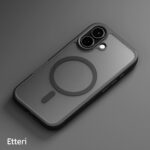 Etteri Matt Mag dėklas iPhone 16 6,1 – spalva: juoda - Image 9