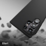 Etteri silikoninis dėklas Samsung Galaxy S25 Ultra – spalva: juoda - Image 11