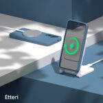 Etteri Silicone case for Samsung Galaxy S25 dark blue - Image 8