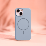 Silicone Thin Mag case for iPhone 16 Pro 6,3 light blue - Image 6