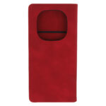 Smart Suede dėklas Xiaomi Redmi Note 14 Pro 5G (Global) / Redmi Note 14 Pro Plus 5G (Global) – spalva: raudona - Image 3