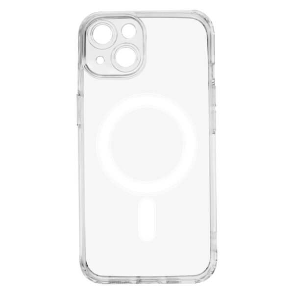 Anti Shock 1,5 mm Mag case for iPhone 13 6,1" transparent camera protection