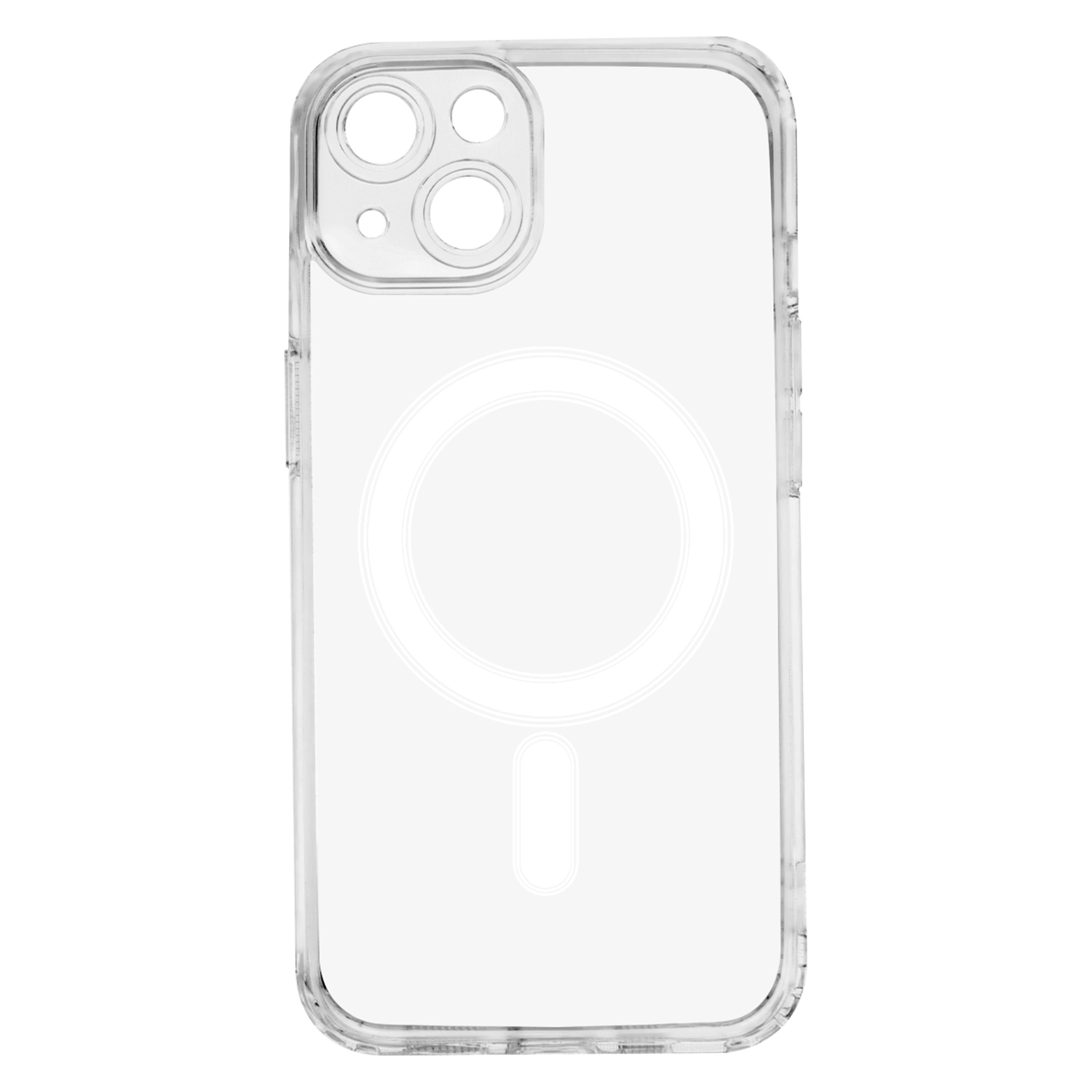 448930_oryg Anti Shock 1,5 mm Mag dėklas iPhone 13 6,1" transparent camera protection - Image 1