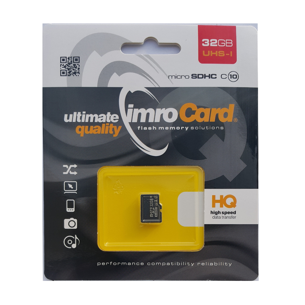 87832_oryg Imro MicroSD 32GB cl.10 | UHS-I - Image 1