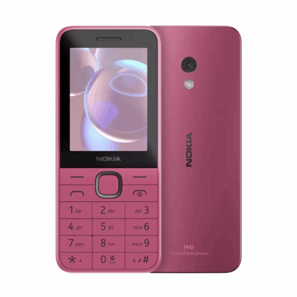 Nokia 225 DS Pink mygtukinis telefonas