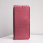 Smart Magnetic case for Xiaomi Redmi Note 9s / 9 Pro / 9 Pro Max burgundy - Image 12