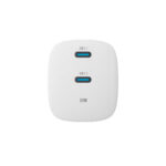 Forever TC-05-35CC GaN PD QC charger 2x USB-C 35W white - Image 5