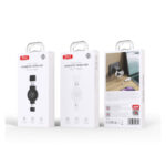 XO wireless inductive watch charger QI CX026 USB+USB-C 2,5W black - Image 3